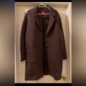 $300 Nike Tech Fleece Reimagined Loose Fit Trench Coat Size Small FN0601-237